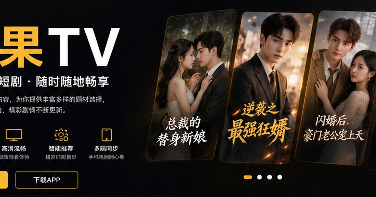 黄果tv热门短剧专题封面